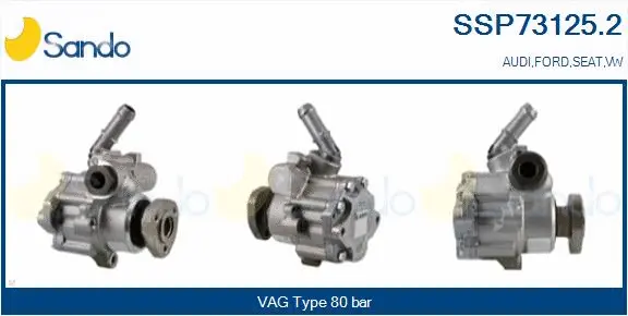 Hydraulic Pump, steering (SSP73125.2)