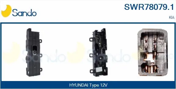 Switch, window regulator (SWR78079.1)