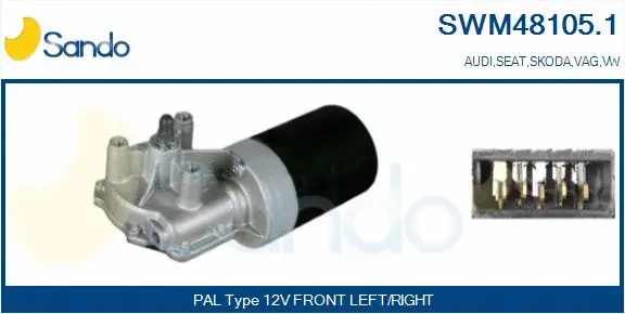 Wiper Motor (SWM48105.1)