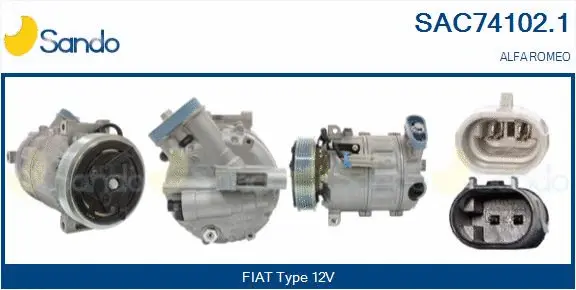 Compressor, air conditioning (SAC74102.1)