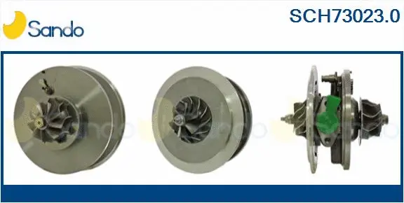 Core assembly, turbocharger (SCH73023.0)