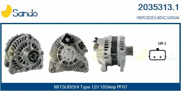 Alternator (2035313.1)