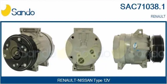 Compressor, air conditioning (SAC71038.1)