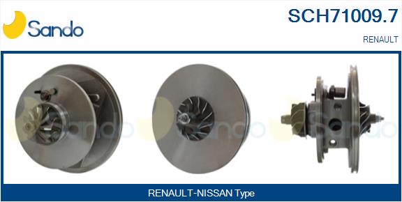 Core assembly, turbocharger (SCH71009.7)