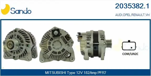 Alternator (2035382.1)