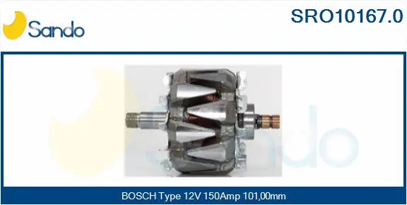 Rotor, alternator (SRO10167.0)
