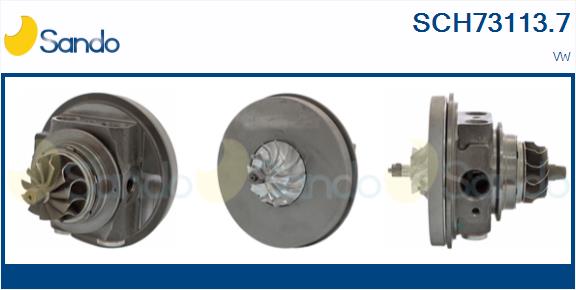 Core assembly, turbocharger (SCH73113.7)