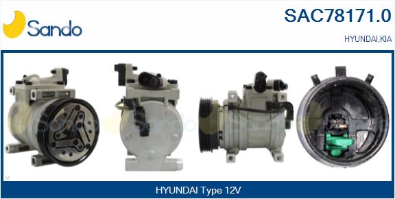 Compressor, air conditioning (SAC78171.0)