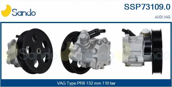 Hydraulic Pump, steering (SSP73109.0)
