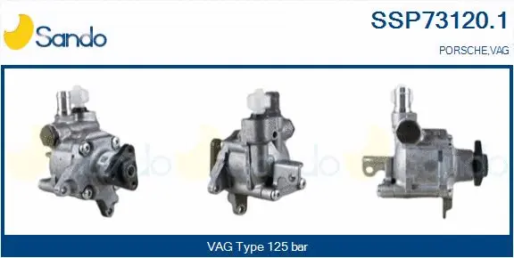 Hydraulic Pump, steering (SSP73120.1)