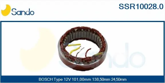Stator, alternator (SSR10028.0)