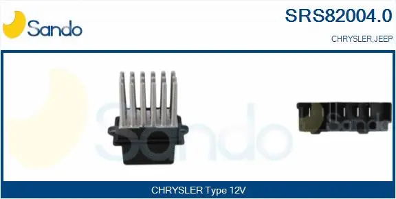 Resistor, interior blower (SRS82004.0)