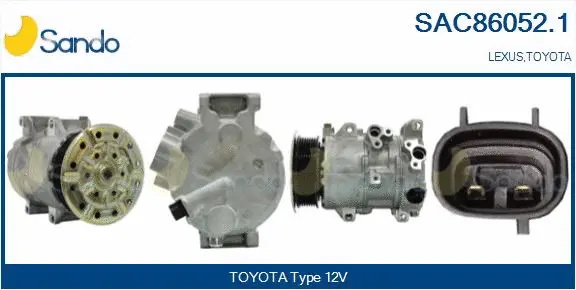 Compressor, air conditioning (SAC86052.1)