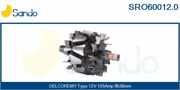 Rotor, alternator (SRO60012.0)