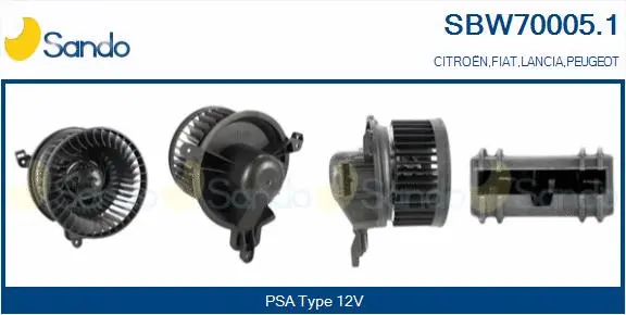 Interior Blower (SBW70005.1)