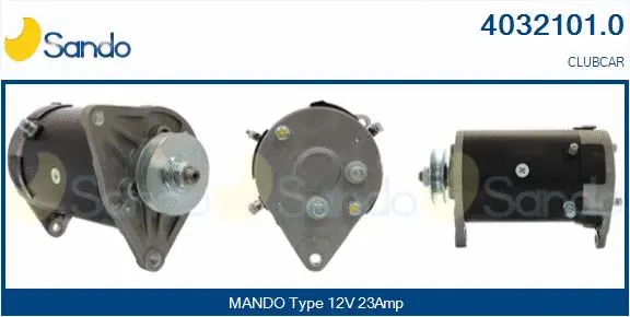 Alternator, starter (4032101.0)