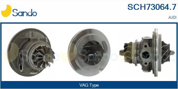 Core assembly, turbocharger (SCH73064.7)