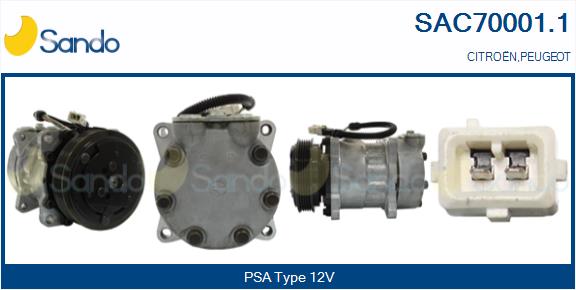 Compressor, air conditioning (SAC70001.1)