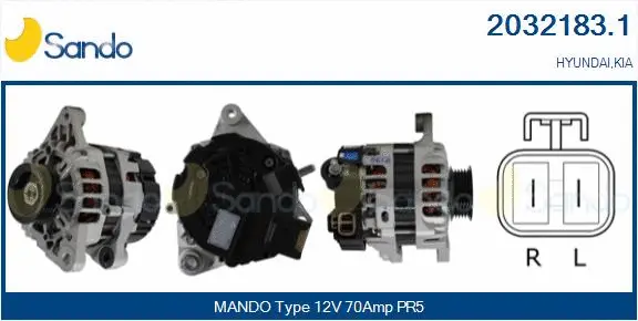 Alternator (2032183.1)