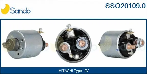 Solenoid Switch, starter (SSO20109.0)