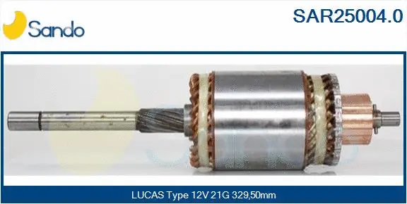 Armature, starter (SAR25004.0)