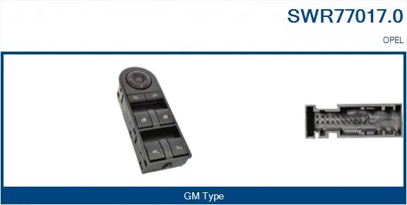 Switch, window regulator (SWR77017.0)