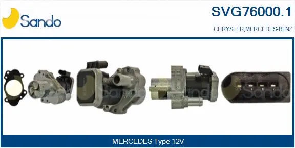EGR Valve (SVG76000.1)