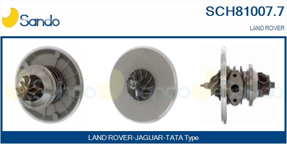 Core assembly, turbocharger (SCH81007.7)