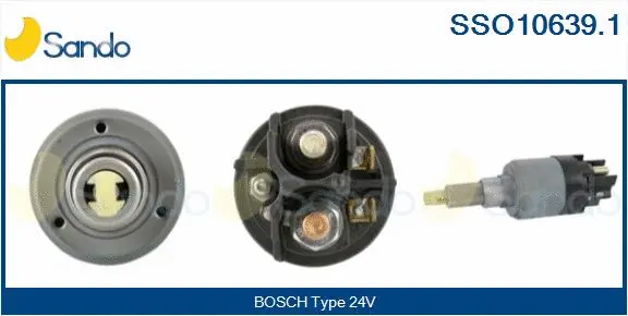 Solenoid Switch, starter (SSO10639.1)