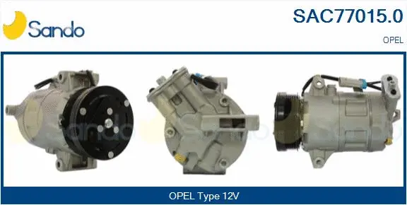 Compressor, air conditioning (SAC77015.0)
