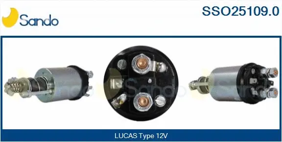 Solenoid Switch, starter (SSO25109.0)