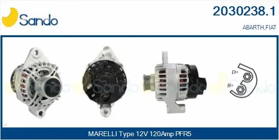 Alternator (2030238.1)