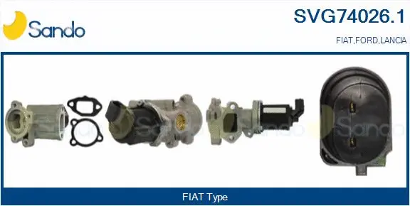 EGR Valve (SVG74026.1)