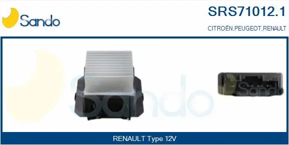 Resistor, interior blower (SRS71012.1)