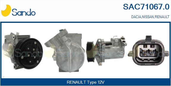 Compressor, air conditioning (SAC71067.0)