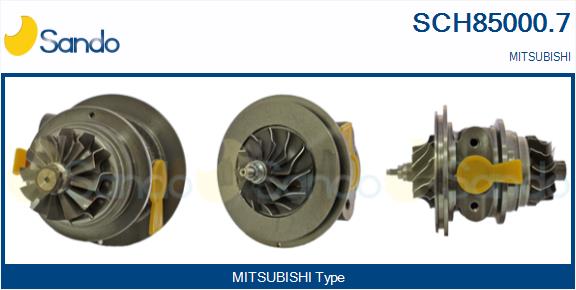 Core assembly, turbocharger (SCH85000.7)