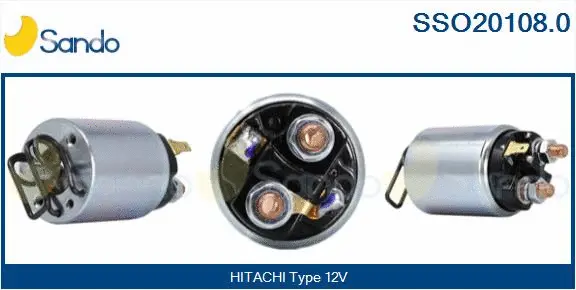 Solenoid Switch, starter (SSO20108.0)