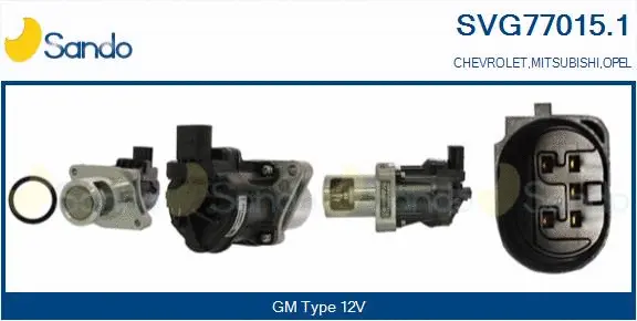 EGR Valve (SVG77015.1)