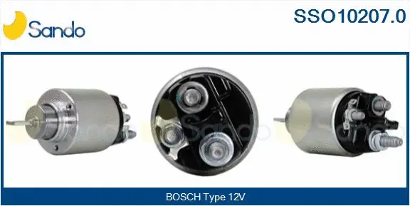 Solenoid Switch, starter (SSO10207.0)