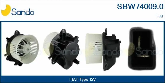 Interior Blower (SBW74009.0)