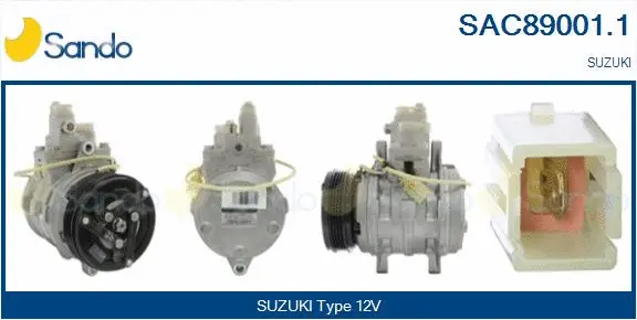 Compressor, air conditioning (SAC89001.1)