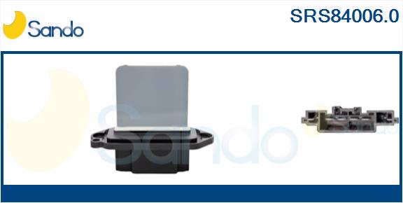 Resistor, interior blower (SRS84006.0)
