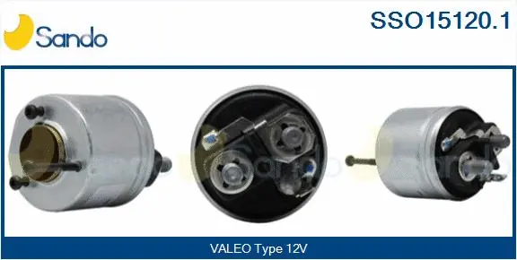 Solenoid Switch, starter (SSO15120.1)
