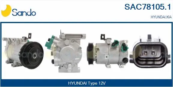 Compressor, air conditioning (SAC78105.1)