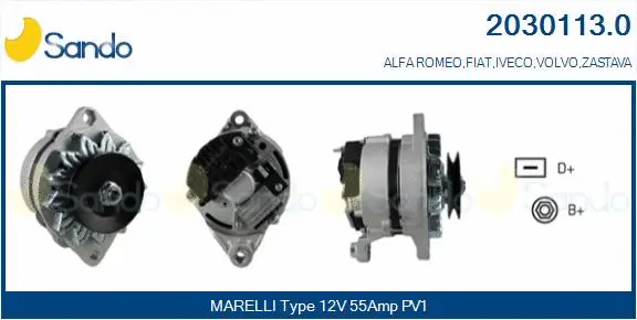 Alternator (2030113.0)