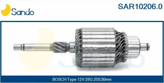 Armature, starter (SAR10206.0)