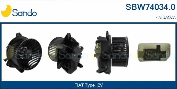 Interior Blower (SBW74034.0)