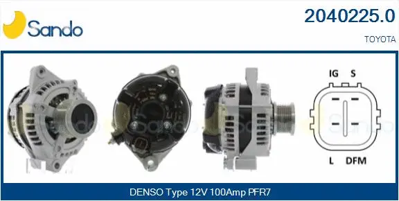 Alternator (2040225.0)