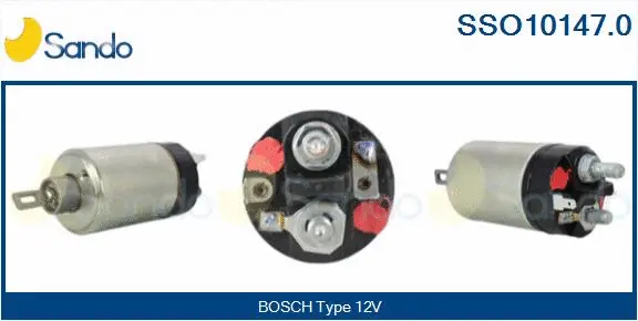 Solenoid Switch, starter (SSO10147.0)