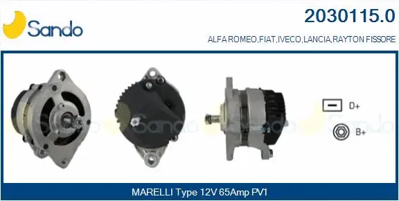 Alternator (2030115.0)